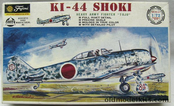 Fujimi 1/70 Tachikawa Ki-44 Shoki, FC-5-50 plastic model kit